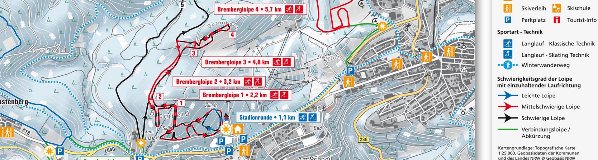 Skilanglaufschule Winterberg